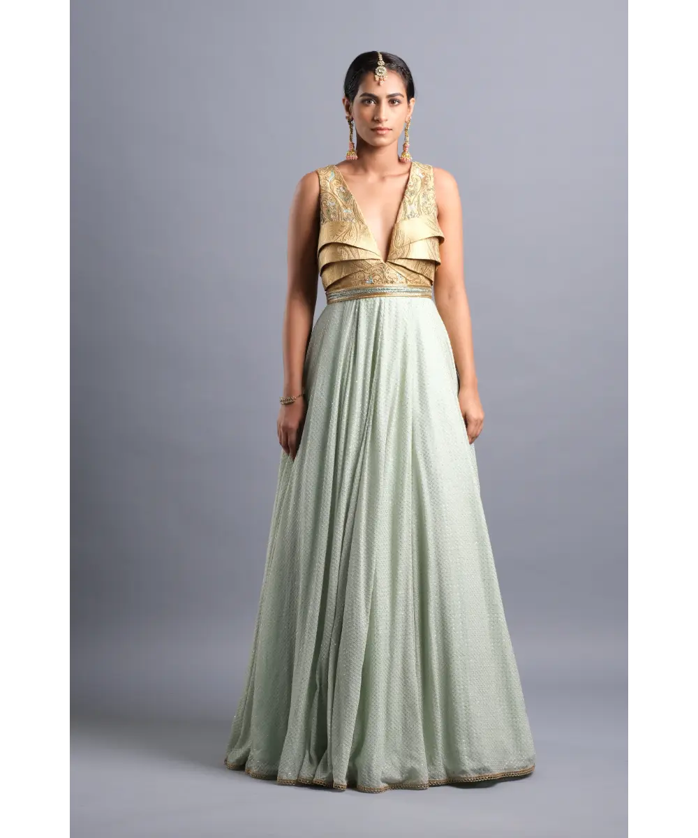 AASTHA SOOD - Silk Gown